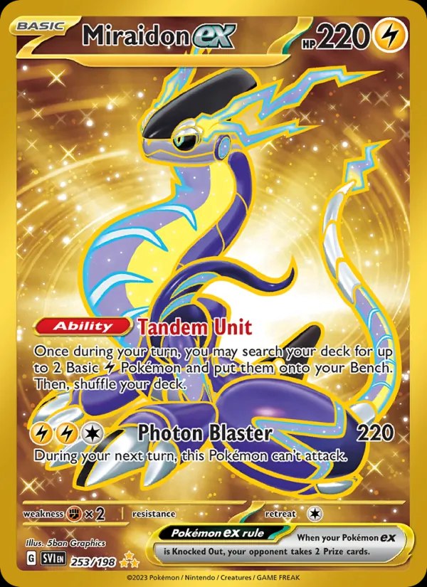 Miraidon ex - 253/198