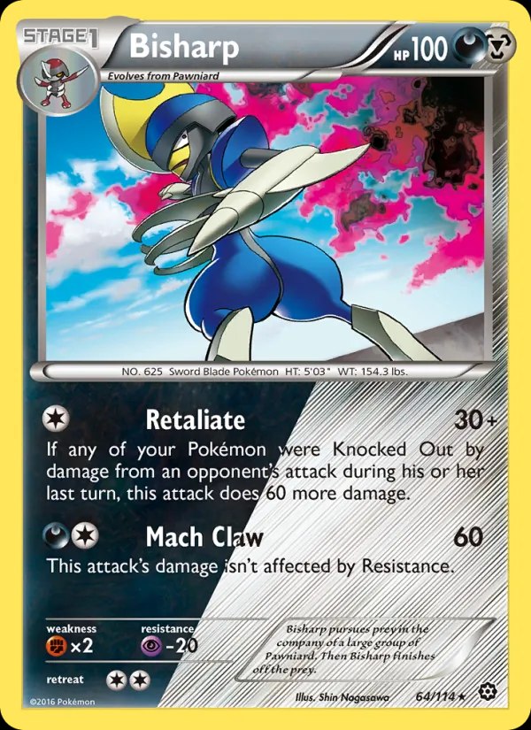 Bisharp - 64/114 (Cosmos Holo)
