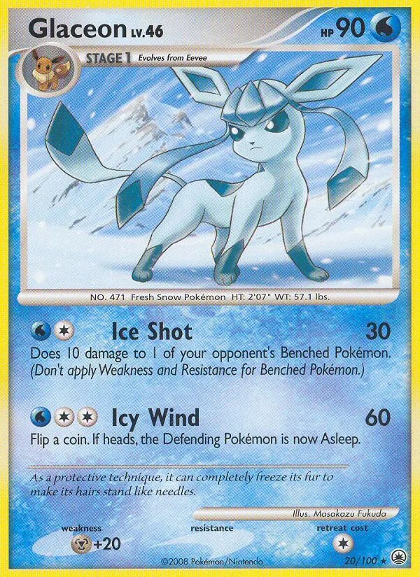 Glaceon - 20/100 [Platinum]