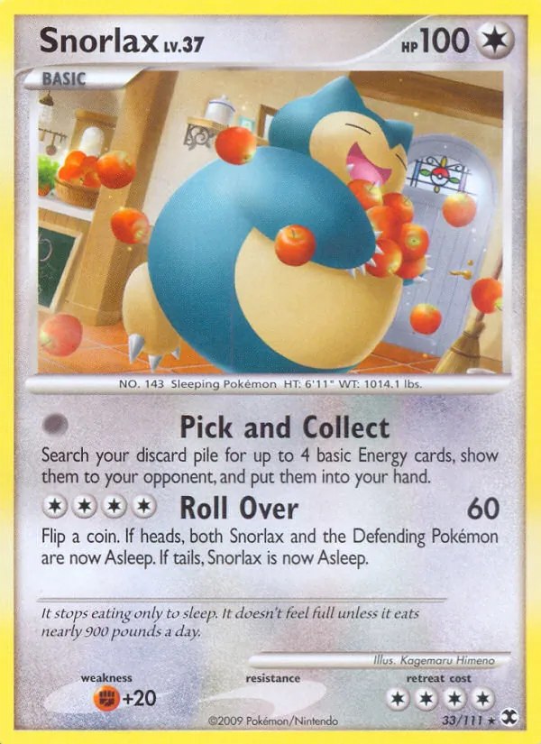 Snorlax - 33/111 (League Promo)