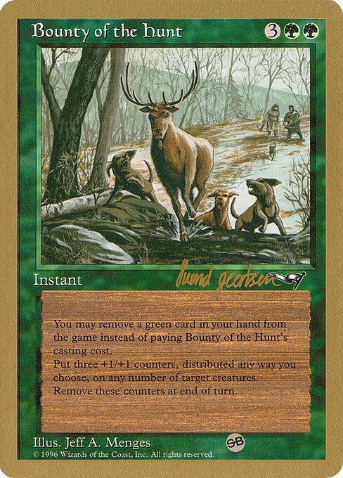 Bounty of the Hunt - 1997 Svend Geertsen (ALL) (SB)