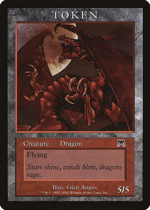 Dragon Token (Red 5/5)