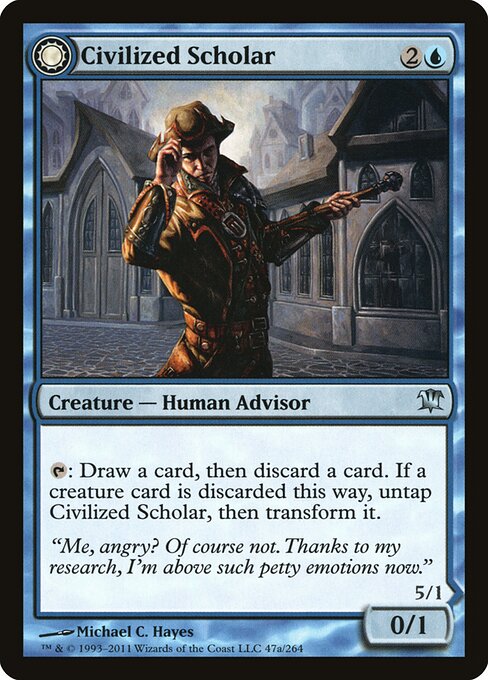 Civilized Scholar / Homicidal Brute
