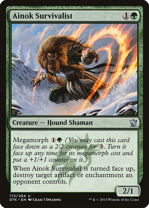 Ainok Survivalist 카드 이미지