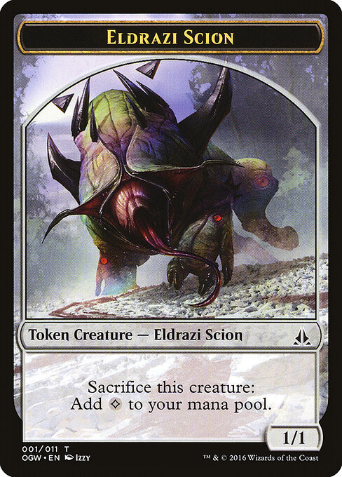 Eldrazi Scion Token (Colorless 1/1)