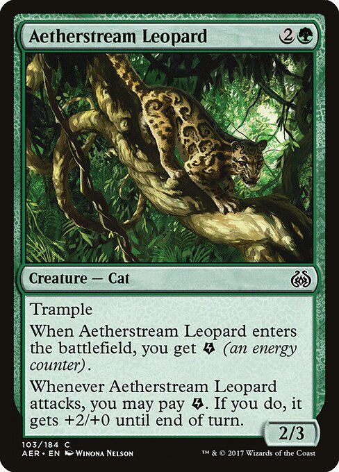 Aetherstream Leopard 카드 이미지