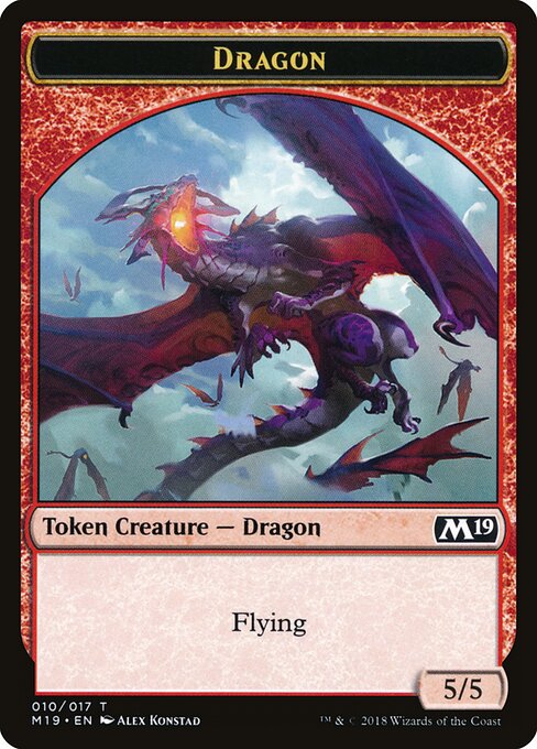 Dragon Token (Red 5/5)