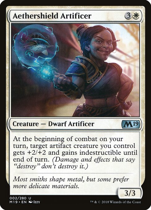 Aethershield Artificer 카드 이미지