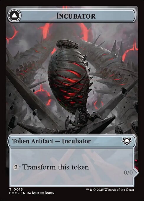 Incubator Token // Phyrexian Token (A 0/0)