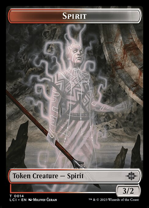 Spirit Token (Red and White 3/2)