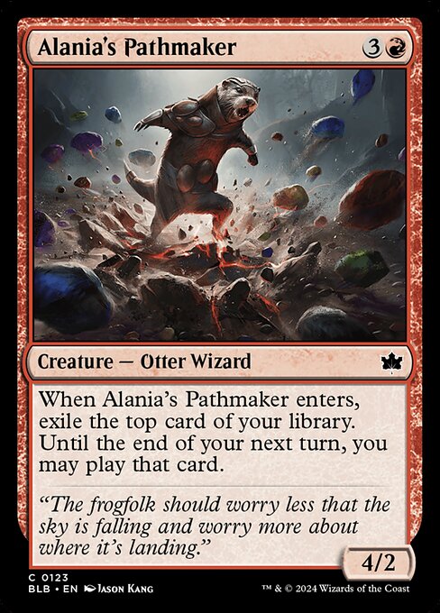 Alania's Pathmaker 카드 이미지