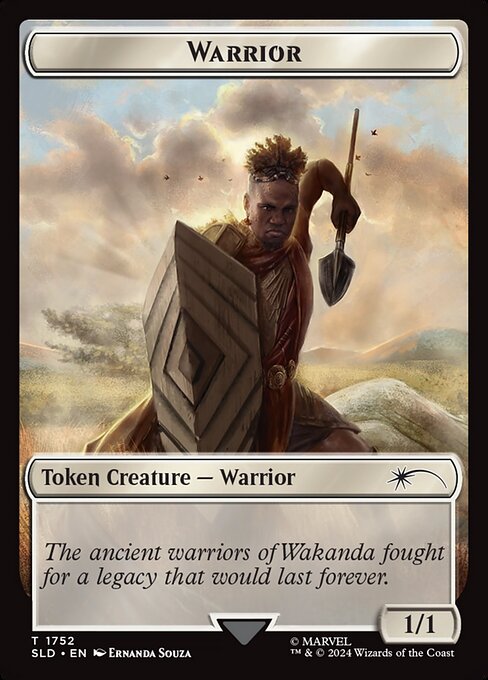 Warrior Token (White 1/1)