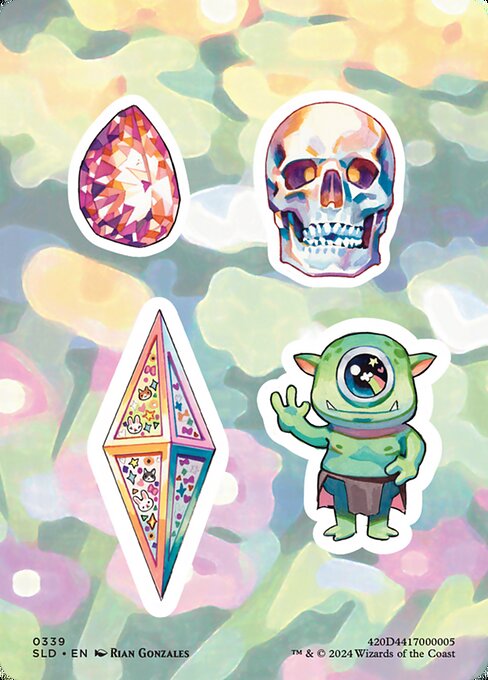 ""Pick 'Em and Stick 'Em"" Sticker Sheet 5
