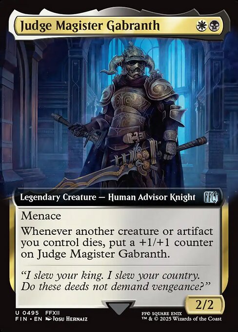 Judge Magister Gabranth