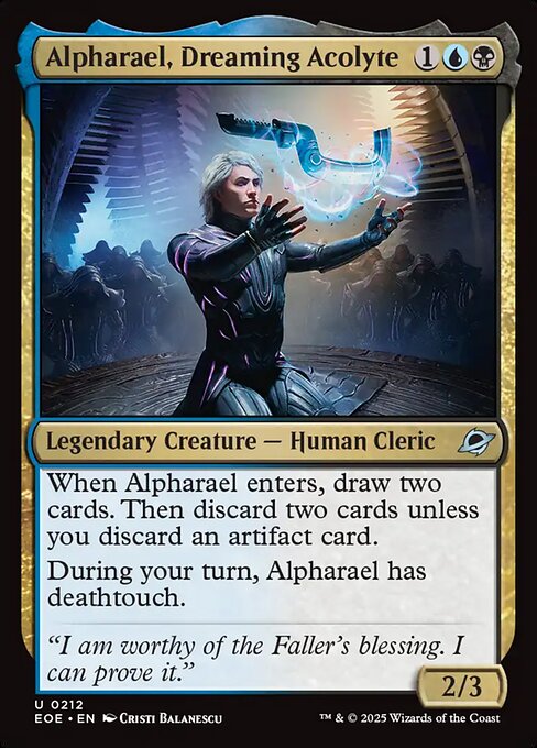 Alpharael, Dreaming Acolyte 카드 이미지