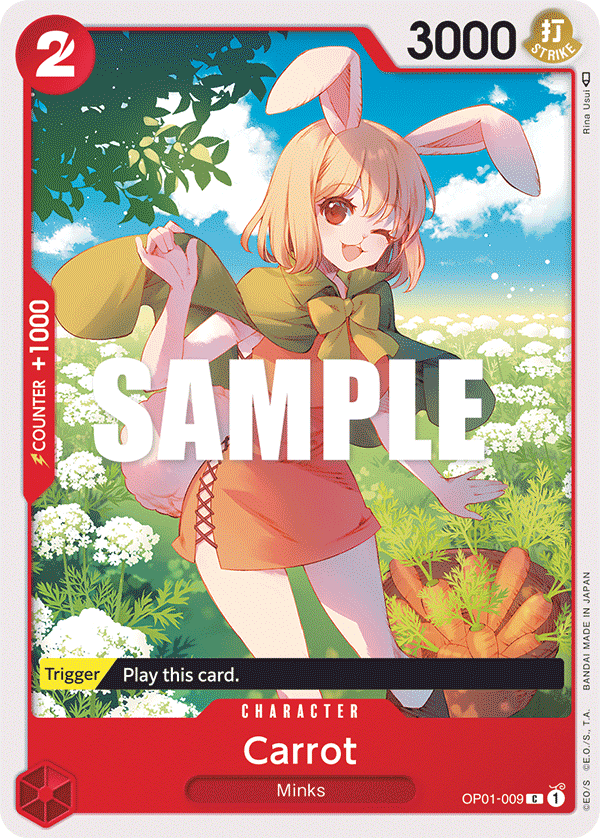 Carrot (OP01-009) 카드 이미지