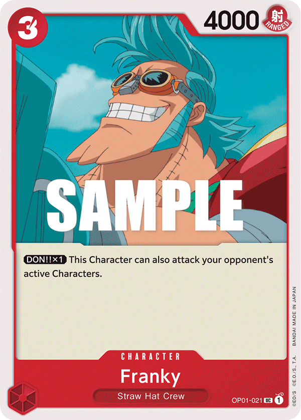 Franky (OP01-021) 카드 이미지