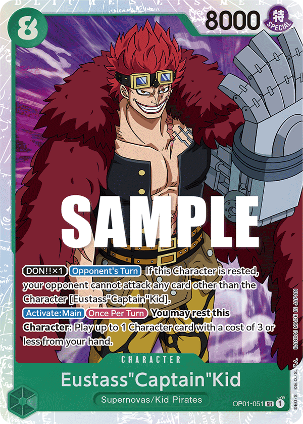 Eustass""Captain""Kid (OP01-051)