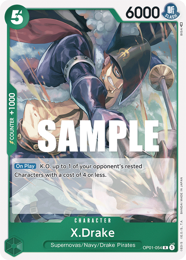 X.Drake (OP01-054)