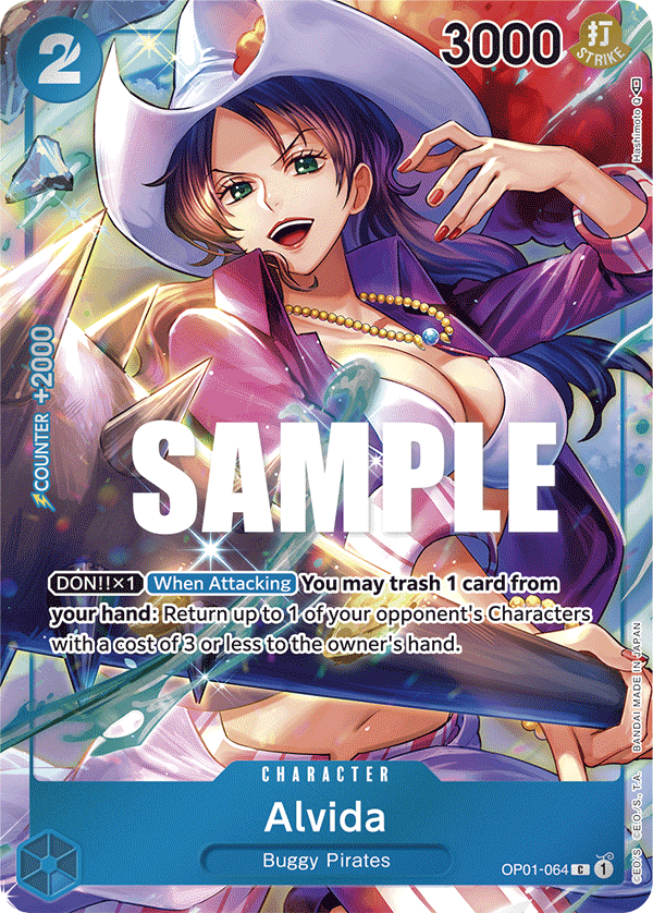 Alvida (OP01-064) 카드 이미지