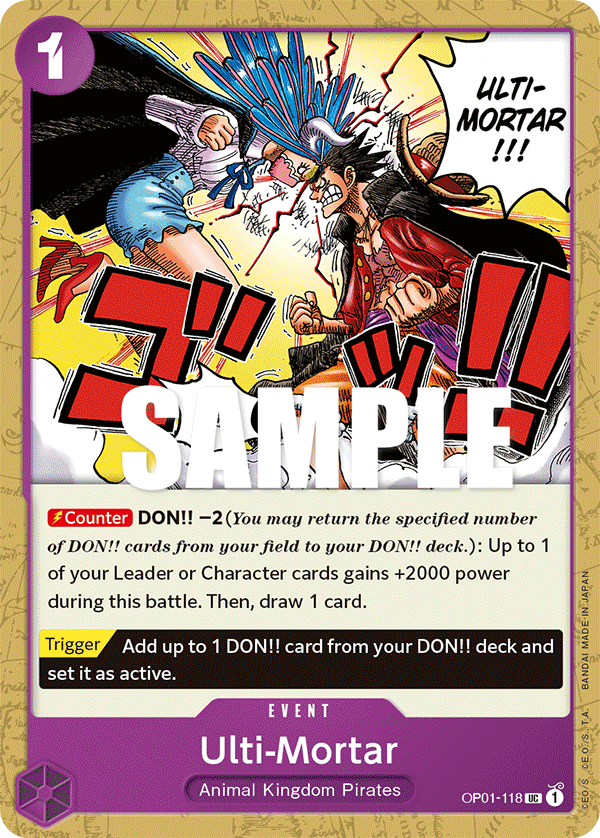 Ulti-Mortar (OP01-118) 카드 이미지