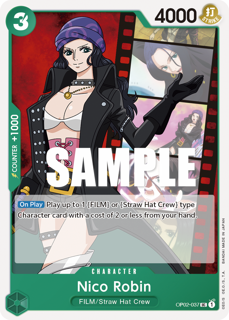 Nico Robin (OP02-037) 카드 이미지