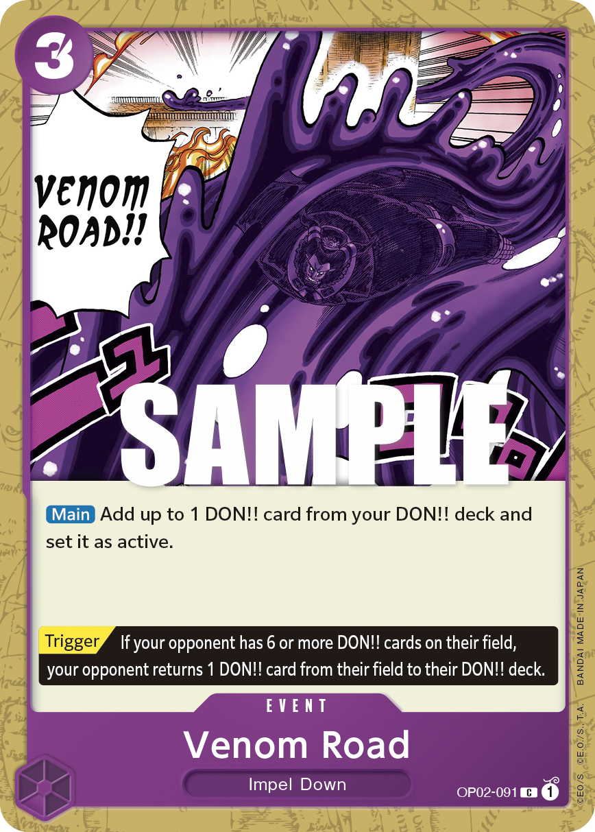 Venom Road (OP02-091) 카드 이미지