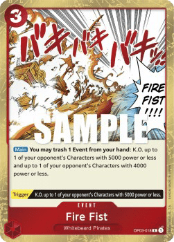 Fire Fist (OP03-018)