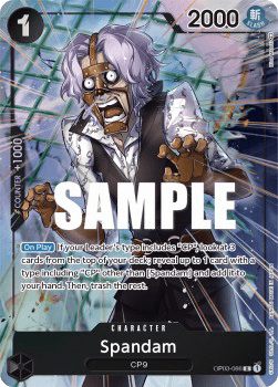 Spandam (OP03-086) 카드 이미지
