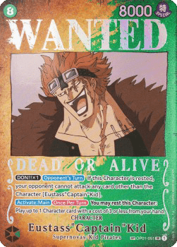 Eustass""Captain""Kid (OP01-051) 카드 이미지