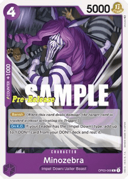 Minozebra (OP03-068)