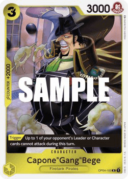 Capone""Gang""Bege (OP04-100)