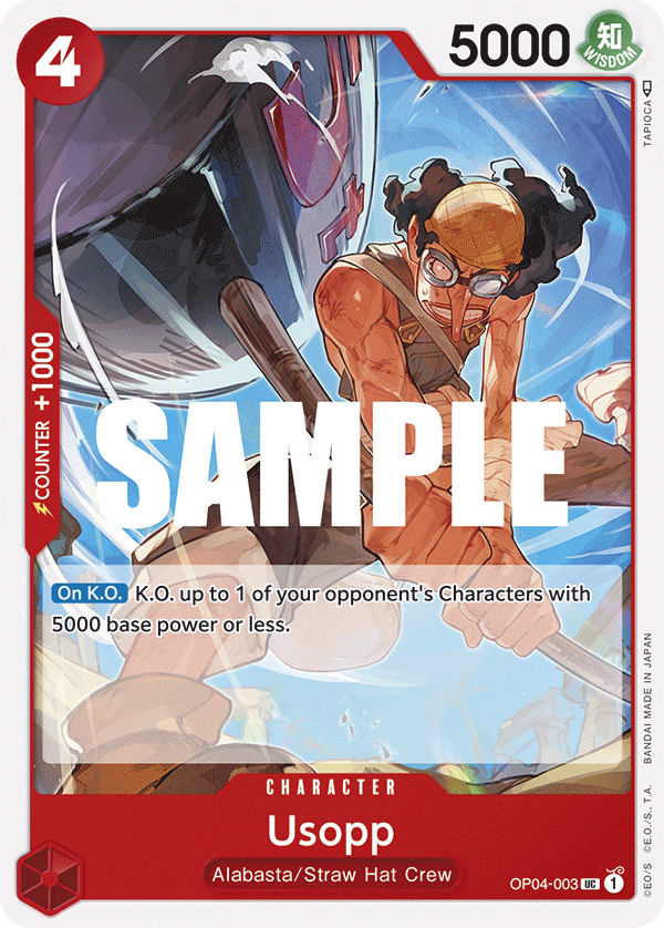 Usopp (OP04-003) 카드 이미지