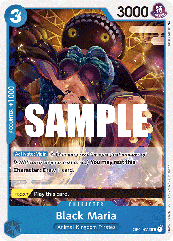Black Maria (OP04-052) 카드 이미지