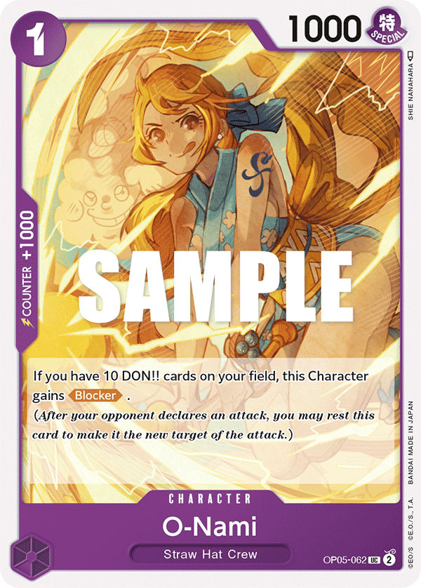 O-Nami (OP05-062) 카드 이미지