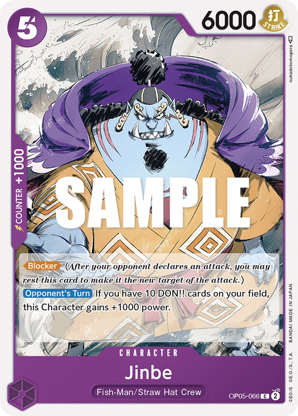 Jinbe (OP05-066) 카드 이미지
