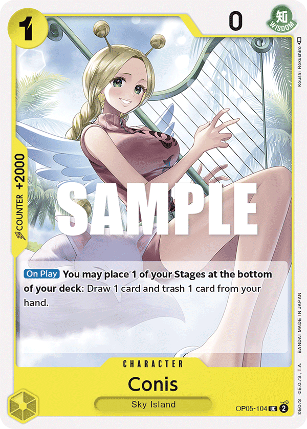 Conis (OP05-104) 카드 이미지