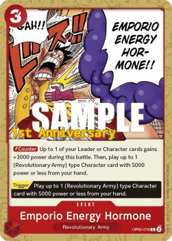 Emporio Energy Hormone (OP05-018) 카드 이미지