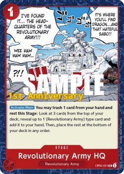 Revolutionary Army HQ (OP05-021) 카드 이미지