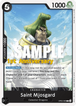 Saint Mjosgard (OP05-089) 카드 이미지