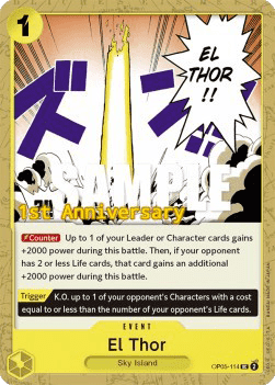 El Thor (OP05-114) 카드 이미지