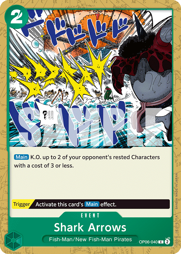 Shark Arrows (OP06-040) 카드 이미지