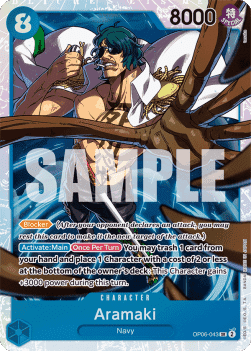 Aramaki (OP06-043) 카드 이미지