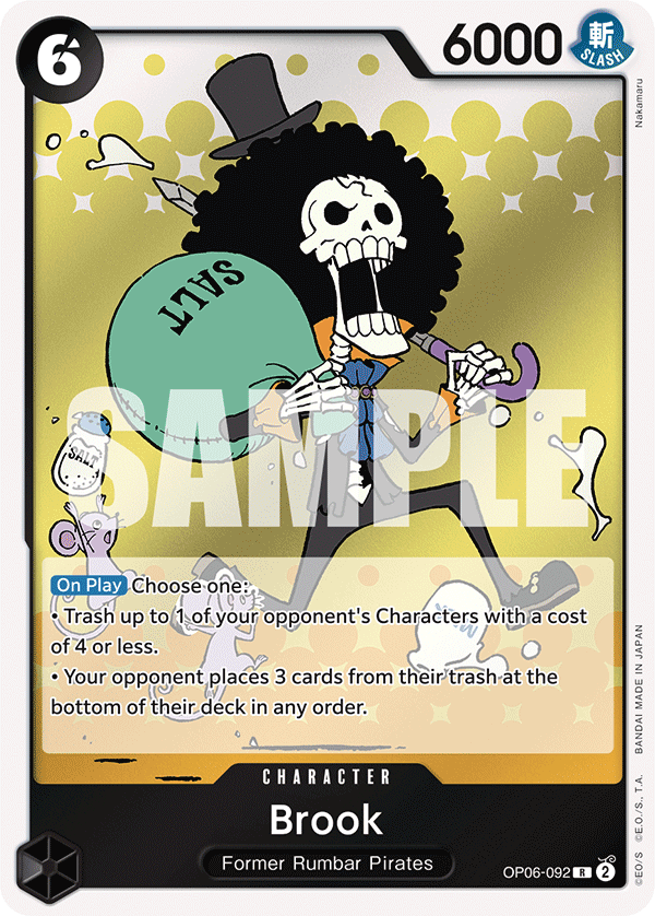 Brook (OP06-092) 카드 이미지