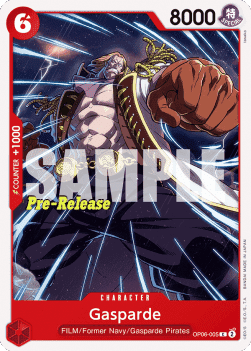 Gasparde (OP06-005) 카드 이미지