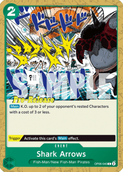 Shark Arrows (OP06-040) 카드 이미지