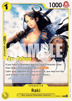 Raki (OP06-113) 카드 이미지