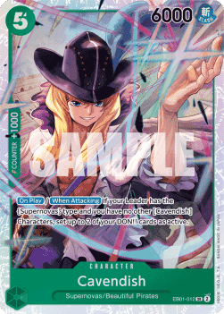 Cavendish (EB01-012) 카드 이미지