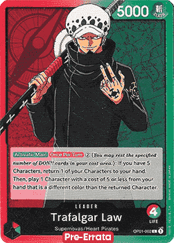 Trafalgar Law (OP01-002)