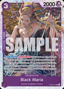 Black Maria (OP08-074)